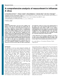 A Comprehensive Analysis of Reassortment in Influenza a Virus