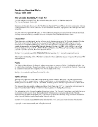 Combining Diacritical Marks Range: 0300–036F the Unicode Standard