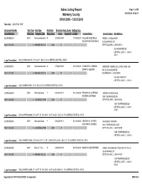 Sales Report
