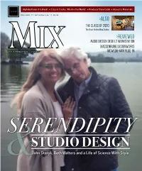 STUDIO DESIGN &John Storyk, Beth Walters and a Life of Science with Style