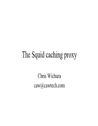 The Squid Caching Proxy