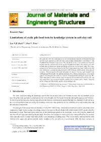 Limitations of Cyclic Pile Load Tests by Kentledge System in Soft Clay Soil