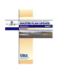 MASTER PLAN UPDATE Appendix a Glossary