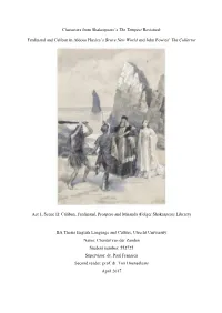 Characters from Shakespeare's the Tempest Revisited: Ferdinand And