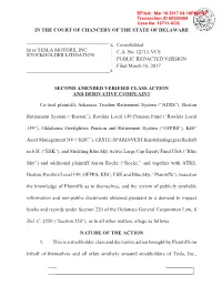 Consolidated C.A. No. 12711-VCS PUBLIC REDACTED VERSION