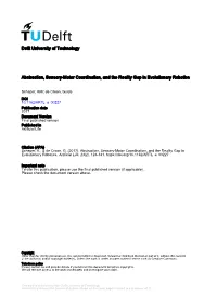 Delft University of Technology Abstraction, Sensory-Motor