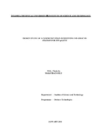 Istanbul Technical University Institute of Science And