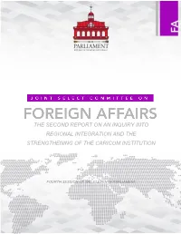 Second Report of the Joint Select Committee on Foreign Affairs on An