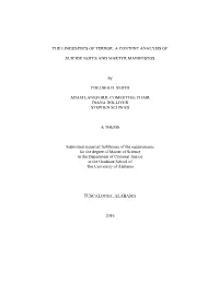 The Lingusitics of Terror: a Content Analysis of Suicide