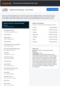 28A Bus Time Schedule & Line Route