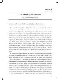 The Islands of Macaronesia Almost Entirely on Non-Islanders, This Situation Has Now Changed