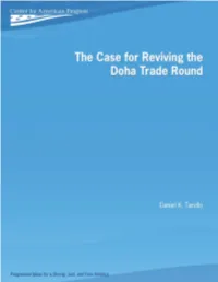The Merits of a Doha Round