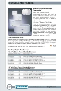 Funnels and Filters