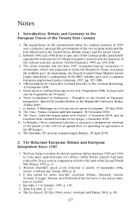1 Introduction: Britain and Germany in the European Union of the Twenty-First Century
