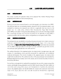 4.10 Land Use and Planning