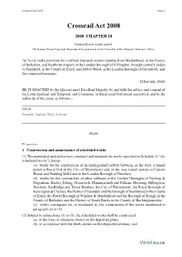 Crossrail Act 2008 Page 1