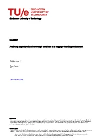 Eindhoven University of Technology MASTER Analysing Capacity