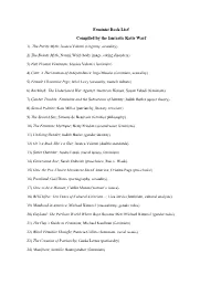 Feminist Reading List