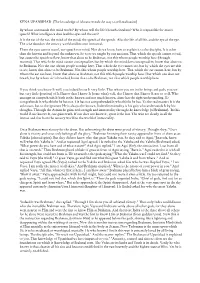 KENA UPANISHAD (The Knowledge of Ishvara Reveals the Way to Self-Realization)