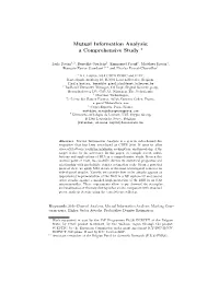 Mutual Information Analysis: a Comprehensive Study *