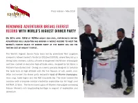 Renowned Adventurer Breaks Everest Record with World's Highest Dinner Party