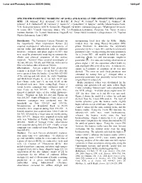 Spectrophotometric Modeling of Soils and Rocks at the Opportunity Landing Site
