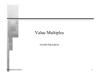 Value Multiples