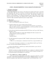 Annex 1: Problem Definition and Background Information