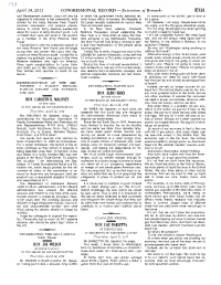 CONGRESSIONAL RECORD— Extensions of Remarks E721 HON