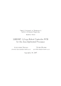 LRBJOP: a Lego Robot Controller PCB for the Java Optimized Processor