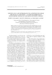 Identification and Determination of Antihypertonics from the Group of Angiotensin Ñ Convertase Inhibitors by Densitometric Method in Comparition with Hplc Method
