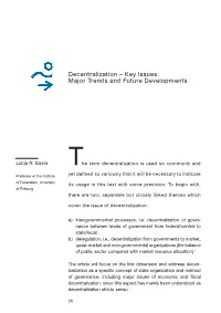 The Term Decentralization Is Used So Commonly And