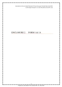 Enclosure 2. Form 1 & 1A