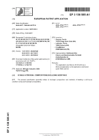 Ep 3138585 A1