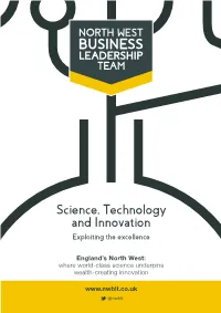 Science, Technology and Innovation Exploiting the Excellence