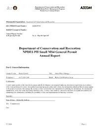 2009 Annual Report | Dept. of Conservation and Recreation, MA