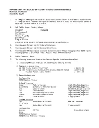 Approved Minutes
