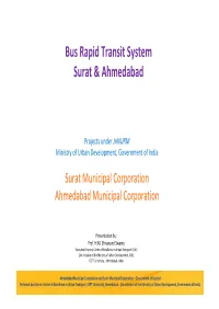 Bus Rapid Transit System Surat & Ahmedabad