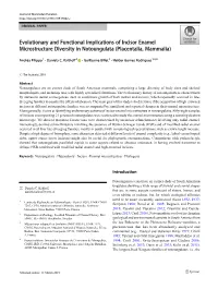Evolutionary and Functional Implications of Incisor Enamel Microstructure Diversity in Notoungulata (Placentalia, Mammalia)