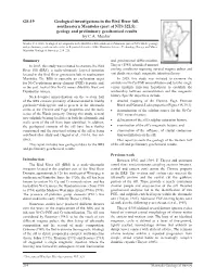Geological Investigations in the Bird River Sill, Southeastern Manitoba (Part of NTS 52L5): Geology and Preliminary Geochemical Results by C.A