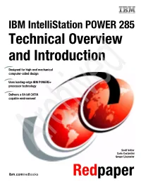 IBM Eserver Technical Workstation Whitepaper