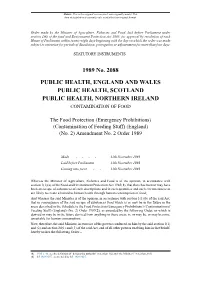 Amendment No. 2 Order 1989