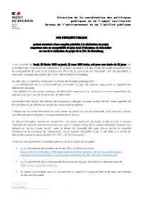 Avis D'ouverture De L'enquête Publique