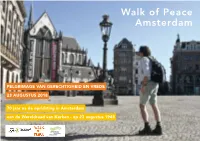 Walk of Peace Amsterdam