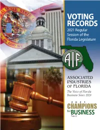 2021 Voting Records