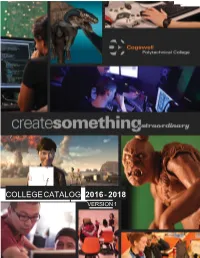 Catalog I2016 - 2018 Version 1