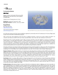 For Immediate Release: Lily's Pool Kaspars