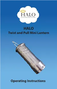 HALO Twist & Pull Mini Lanterns