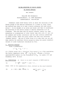 On the Structure of Galois Groups As Galois Modules