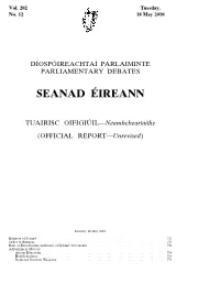 Seanad Éireann